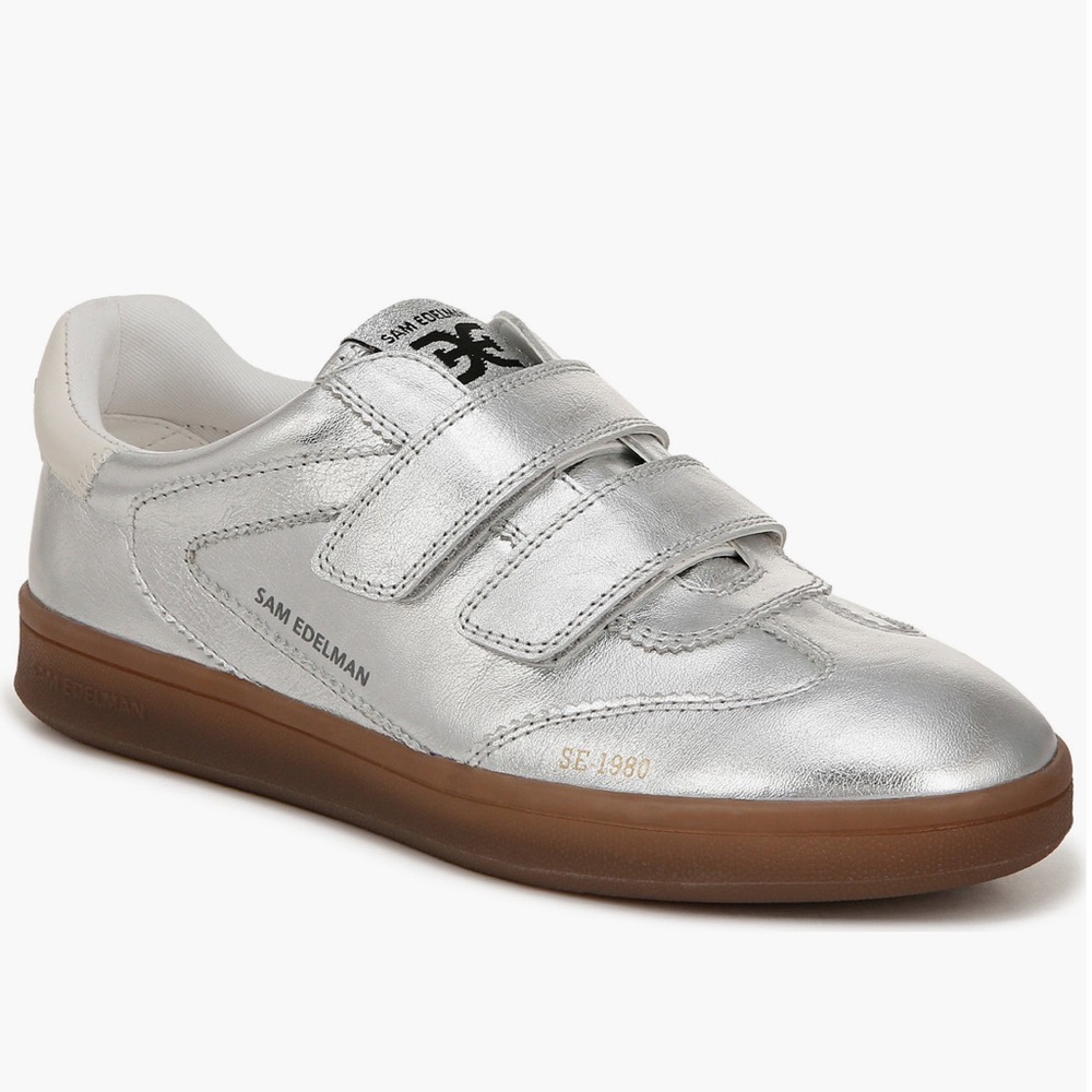 Women’s Silver Sam Elderman Sneakers size 8